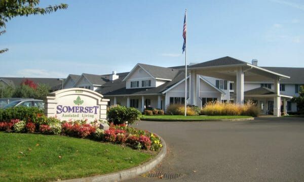 Somerset Assisted Living Sign and Exterior