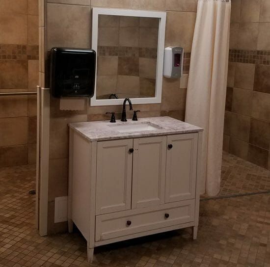 Sycamore Heights Health and Rehabilitation Bathroom