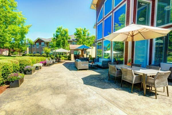 Vineyard Heights Assisted Living Patio
