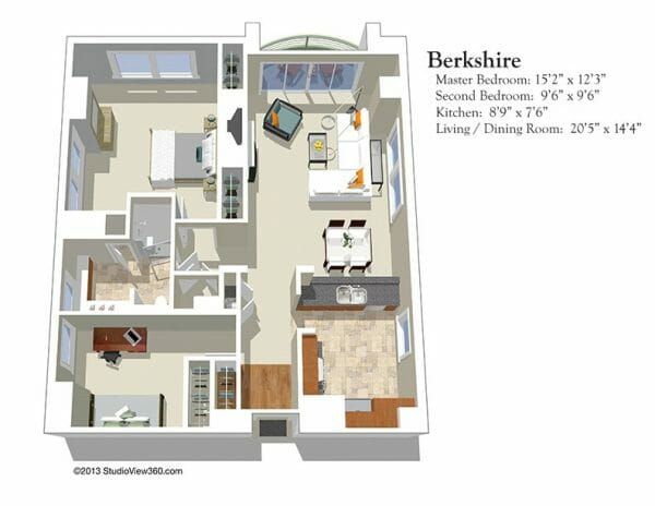 The Stratford Berkshire floor plan