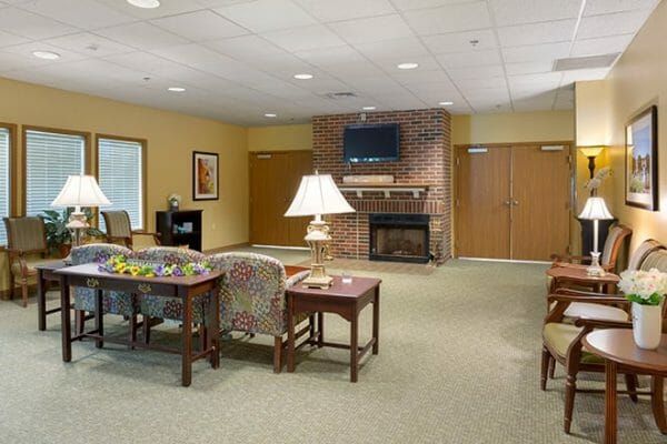 Community Living Area at Brookdale Dover