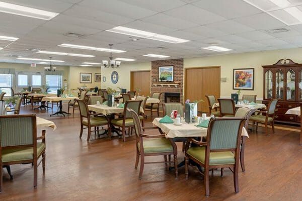 Dining Room at Brookdale Dover