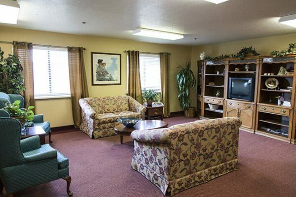 Community living room at Brookdale Fort Smith