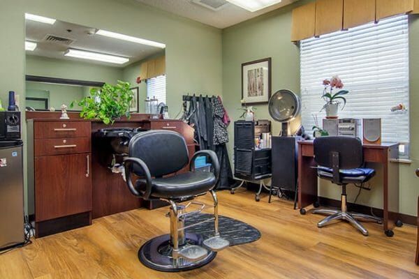 Brookdale of Longmont beauty salon and barber shop