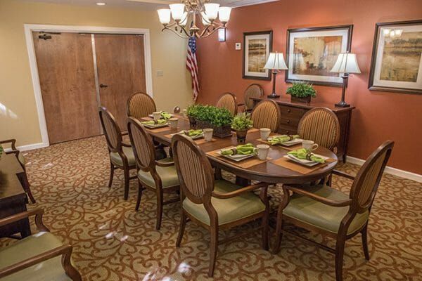 Private Dining Area at Brookdale Uptown Whittier