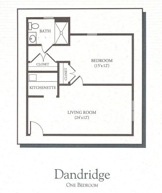 NHC Place, Anniston dandridge floor plan