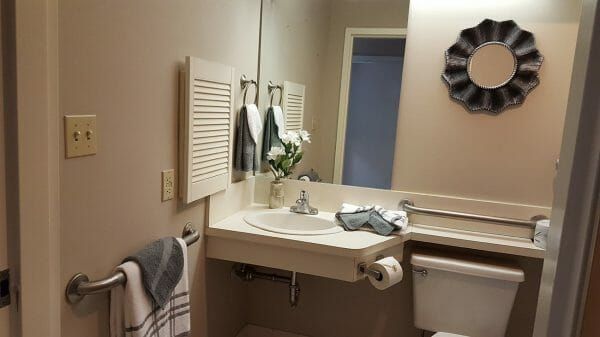 Diamond Assisted Living restroom