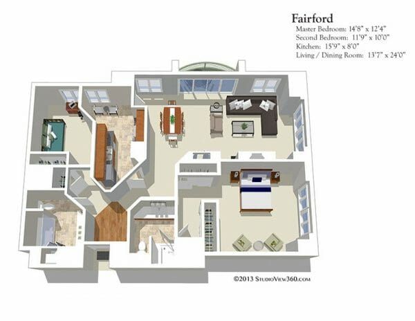 The Stratford Fairford floor plan
