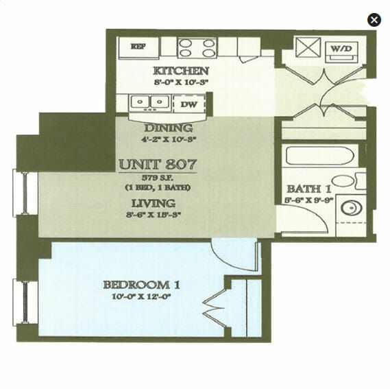 The Chamberlin Floor Plan 1