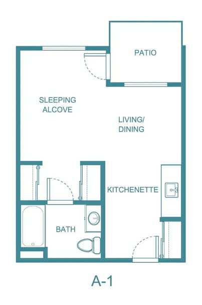 The Westmont floor plan 1
