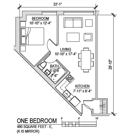 Cathedral Square floor plan 3