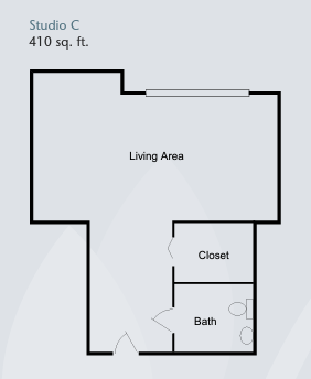 Brookdale Alhambra floor plan 3