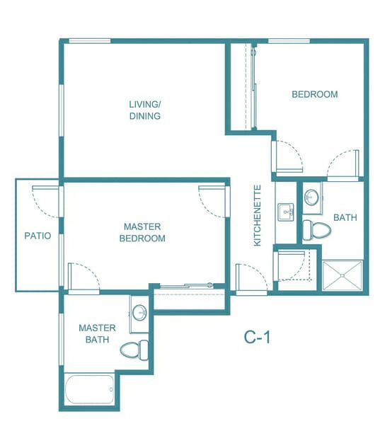 The Westmont floor plan 4
