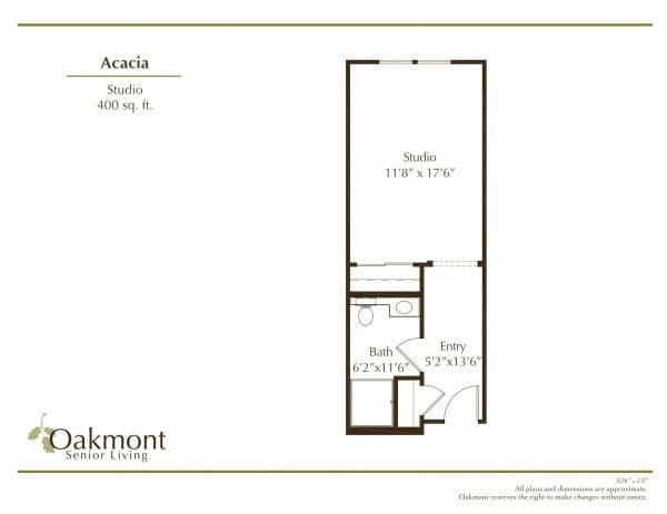 Oakmont of Carmichael Acacia floor plan
