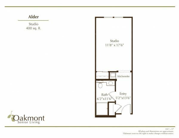 Oakmont of Roseville Alder floor plan