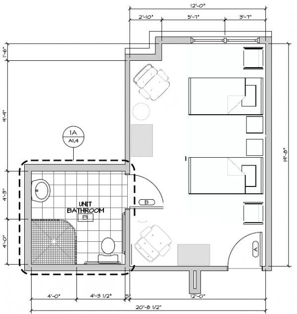 The Courtyard of Loveland floor plan 1