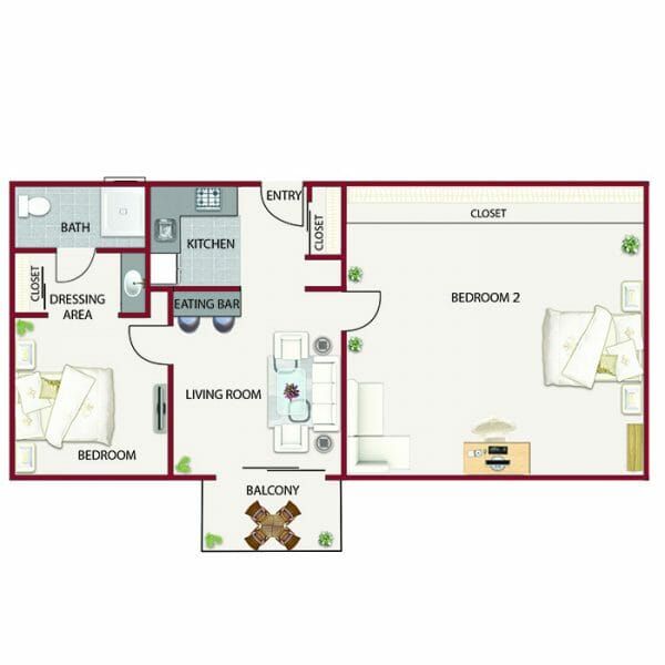 Roseville Commons Floor Plan