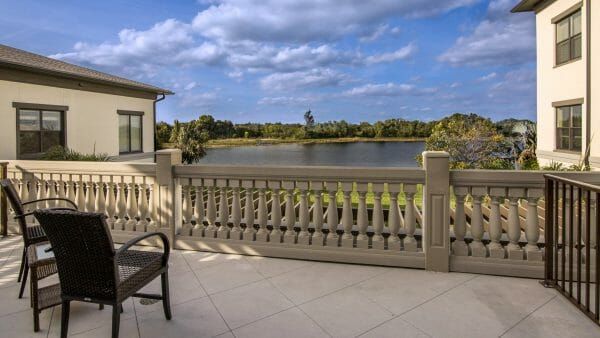 Arbor Terrace at Cooper City Water View from Terrace