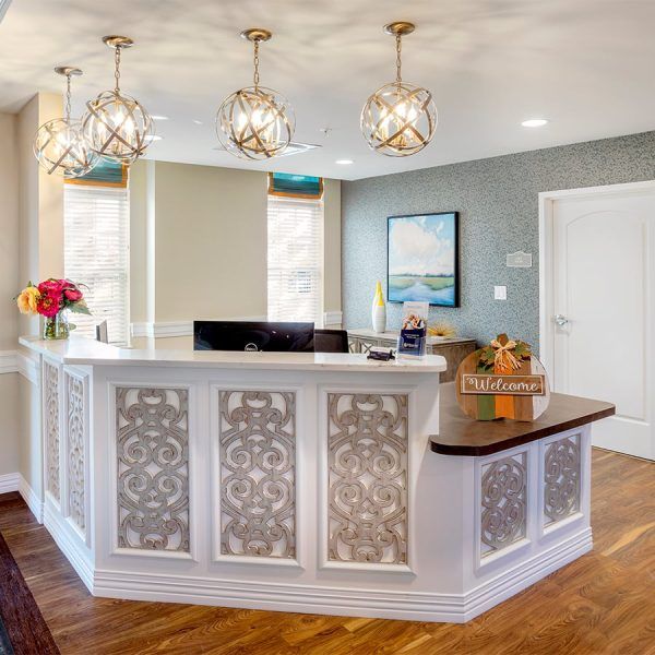 Brooklyn Pointe Assisted Living & Memory Care's reception desk