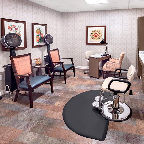 Brooklyn Pointe Assisted Living & Memory Care's in-house beauty salon and barber shop