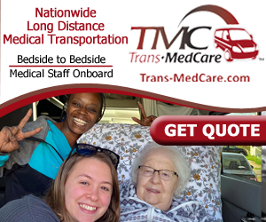TransMed Long Distance Medical Banner Ad